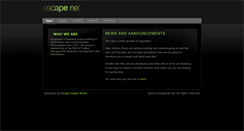 Desktop Screenshot of escapenet.org