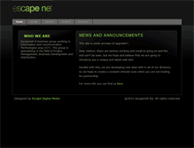 Tablet Screenshot of escapenet.org